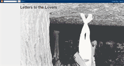 Desktop Screenshot of letterstothelovers.blogspot.com