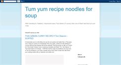 Desktop Screenshot of noodles-for-soup.blogspot.com