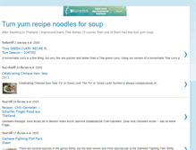 Tablet Screenshot of noodles-for-soup.blogspot.com