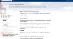 Desktop Screenshot of mitos-alimentares.blogspot.com