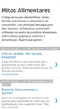 Mobile Screenshot of mitos-alimentares.blogspot.com