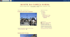 Desktop Screenshot of montecabecagorda.blogspot.com