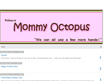 Tablet Screenshot of mommyoctopus.blogspot.com