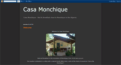Desktop Screenshot of casamonchique.blogspot.com