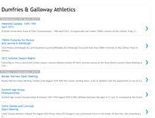 Tablet Screenshot of dgathletics.blogspot.com