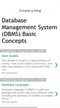 Mobile Screenshot of dbmsbasics.blogspot.com