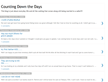 Tablet Screenshot of countingdownthedays.blogspot.com