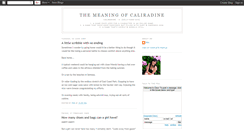 Desktop Screenshot of caliradine.blogspot.com