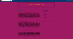 Desktop Screenshot of leilarosemary.blogspot.com