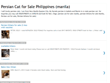 Tablet Screenshot of persiancatforsalemanila.blogspot.com