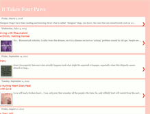 Tablet Screenshot of cc-ittakesfourpaws.blogspot.com
