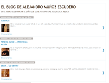 Tablet Screenshot of alejandromunoze.blogspot.com