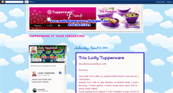 Desktop Screenshot of madamtupperware.blogspot.com