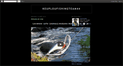 Desktop Screenshot of keuploufishingteam44.blogspot.com