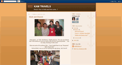 Desktop Screenshot of kamtravels.blogspot.com