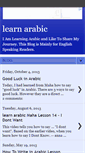 Mobile Screenshot of easy-arabic-language.blogspot.com