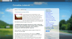 Desktop Screenshot of conceitosjudaicos.blogspot.com
