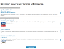 Tablet Screenshot of direcciondeturismo.blogspot.com