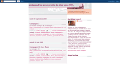 Desktop Screenshot of labeautechezvous.blogspot.com