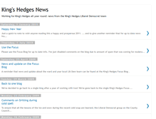 Tablet Screenshot of kingshedgesnews.blogspot.com