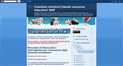 Desktop Screenshot of comitatoconcorsoeducatoridap.blogspot.com