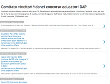 Tablet Screenshot of comitatoconcorsoeducatoridap.blogspot.com