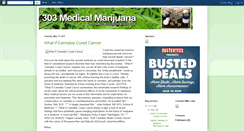 Desktop Screenshot of 303medicalmarijuana.blogspot.com