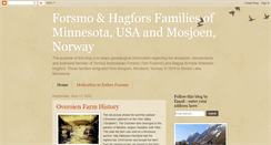 Desktop Screenshot of forsmo-hagfors.blogspot.com