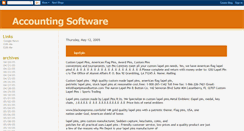 Desktop Screenshot of accounting-software4u.blogspot.com