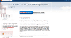 Desktop Screenshot of pinoyenglish.blogspot.com