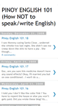 Mobile Screenshot of pinoyenglish.blogspot.com