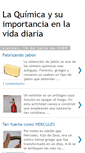Mobile Screenshot of laquimicaysuimpotanciaenlavidadiaria.blogspot.com
