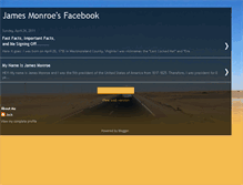 Tablet Screenshot of jmonroefacebook.blogspot.com