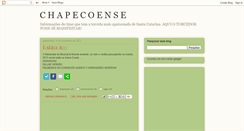 Desktop Screenshot of chapecoensenet.blogspot.com