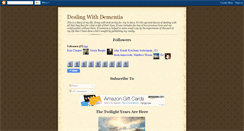 Desktop Screenshot of dealing-with-dementia.blogspot.com