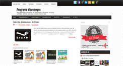 Desktop Screenshot of programavideojuegos.blogspot.com