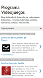 Mobile Screenshot of programavideojuegos.blogspot.com