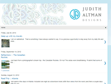 Tablet Screenshot of judithaltman.blogspot.com