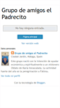 Mobile Screenshot of grupodeamigoselpadrecito.blogspot.com