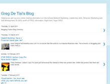Tablet Screenshot of gregdetisissuccesstips.blogspot.com