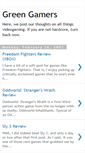 Mobile Screenshot of greengamers.blogspot.com