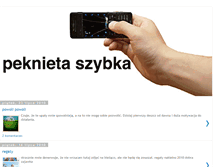 Tablet Screenshot of peknietaszybka.blogspot.com