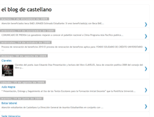 Tablet Screenshot of elblogdecastellano.blogspot.com