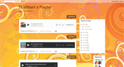 Desktop Screenshot of djwilliamplaylist.blogspot.com