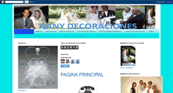 Desktop Screenshot of nanydecoraciones.blogspot.com
