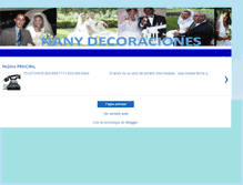 Tablet Screenshot of nanydecoraciones.blogspot.com