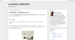 Desktop Screenshot of luandacardosoarquitetura.blogspot.com
