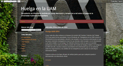 Desktop Screenshot of huelgauam.blogspot.com