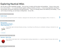 Tablet Screenshot of exploringnauticalmiles.blogspot.com