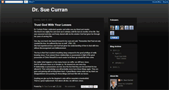 Desktop Screenshot of drsuecurran.blogspot.com